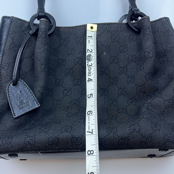 Gucci GG Denim Tote AN183-3 - Picture 9 of 12